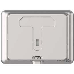 EZVIZ chytrý dveřní videotelefon DP2C/ Wi-Fi/ kamera 1080p/ H.265/ kukátko/ zvonek/ IR do 5 m/ PIR/ LCD 4,3"/ stříbrný