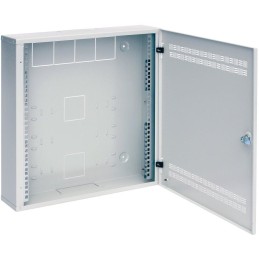 Solarix rozvaděč SOHO LC-18 s lištami 2U, 4U a 11U, 550x550x150mm, šedá RAL 7035