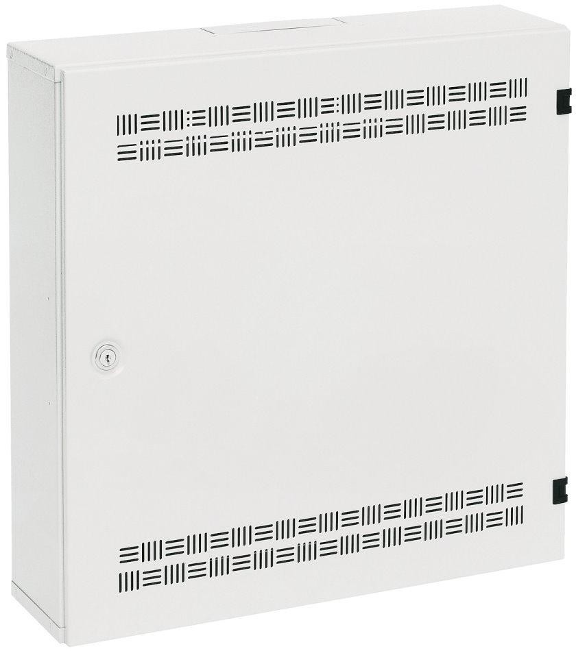 Solarix rozvádzač SOHO LC-18 s lištami 2U, 4U a 11U, 550x550x150mm, biela RAL 9003
