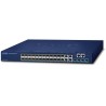 Przełącznik Planet SGS-5240-20S4C4XR L3, 4x1Gb, 20x1Gb SFP, 4x10Gb SFP+, stos HW/IP, 2x power-in