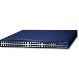 Planet SGS-5240-48T4X L3 switch, 48x1Gb, 4x10Gb SFP+, HW/IP stack