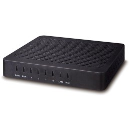 Planet VGW-420FS VoIP gateway, 4x FXS, SIP, CallerID, Fax, Hotline, firewall, SNMP, SSH/TLS, QoS