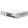 Mikrotik zarządzalny przełącznik CSS610-8G-2S+IN, 8x GbE, 2x 10G SFP+, SwO, źródło