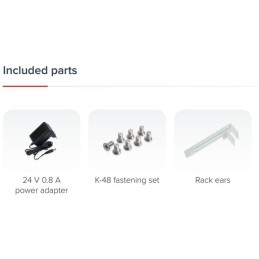 Mikrotik managed Switch CSS610-8G-2S+IN, 8x GbE, 2x 10G SFP+, SwO, zdroj