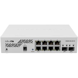 Mikrotik managed Switch CSS610-8G-2S+IN, 8x GbE, 2x 10G SFP+, SwO, zdroj