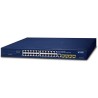 Przełącznik Planet GS-4210-24T4S L2, 24x1Gb, 4x1Gb SFP, QoS, bezwentylatorowy
