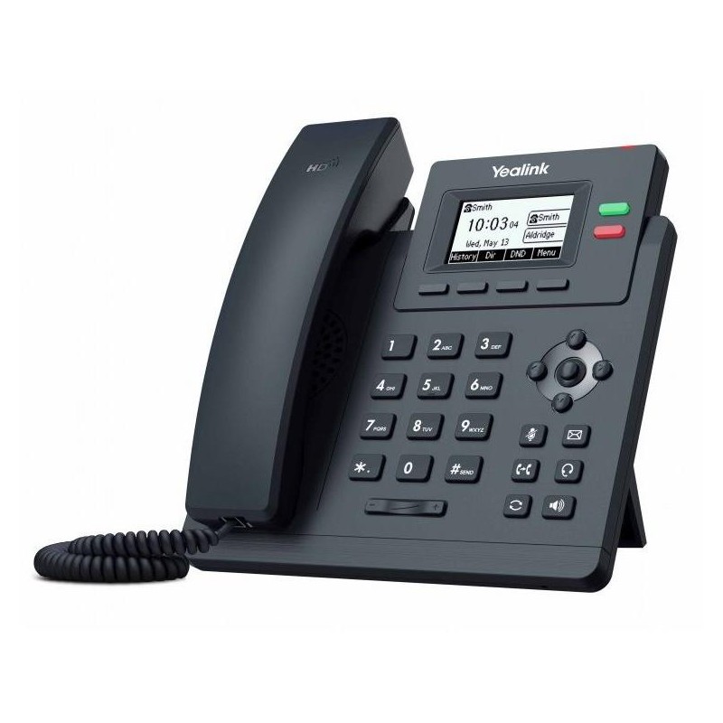Yealink SIP-T31P   IP telefon/ 2x SIP/ CZ/SK displej/ 2x 100Mbit