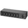 APC AP6015A Rack PDU, podstawowa, 0U/1U, 120-240 V/15 A, 220-240 V/10 A, (8) C13