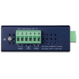 Planet průmyslový konvertor RS-232/422/485 na IP, 1x COM, 1x 100Base-FX SC MM 2km, 9-48VDC, 24VAC, -40~+75°C, IP30