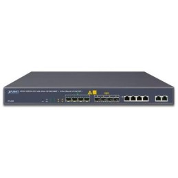 Planet EPL-4000 GEPON OLT, 4x PON 1,25Gb/s, 4xGE, 4x 10G SFP+, 1:64, VLAN, DBA, IGMP, GUI