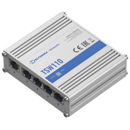 Teltonika průmyslový nemanažovaný switch TSW110