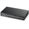 ZyXEL GS1100-24E, 24-Port 10/100/1000Mbps Gigabit Ethernet Switch v3, Lüfterlos, Desktop