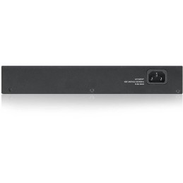 ZyXEL GS1100-24E, 24-port 10/100/1000Mbps Gigabit Ethernet switch v3, Fanless,  desktop
