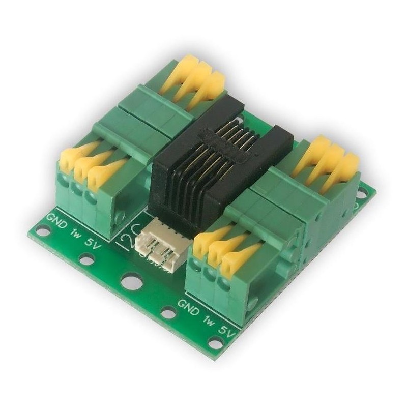 TINYCONTROL kabelový splitter senzorů DS18B20 pro LAN ovladač LK3 a LK4