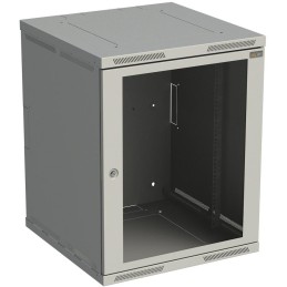 Solarix rozvaděč nástěnný SENSA 15U 600mm, šedá RAL 7035, SENSA-15U-66-11-G