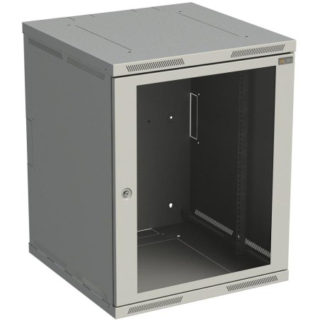 Solarix rozvaděč nástěnný SENSA 15U 600mm, šedá RAL 7035, SENSA-15U-66-11-G