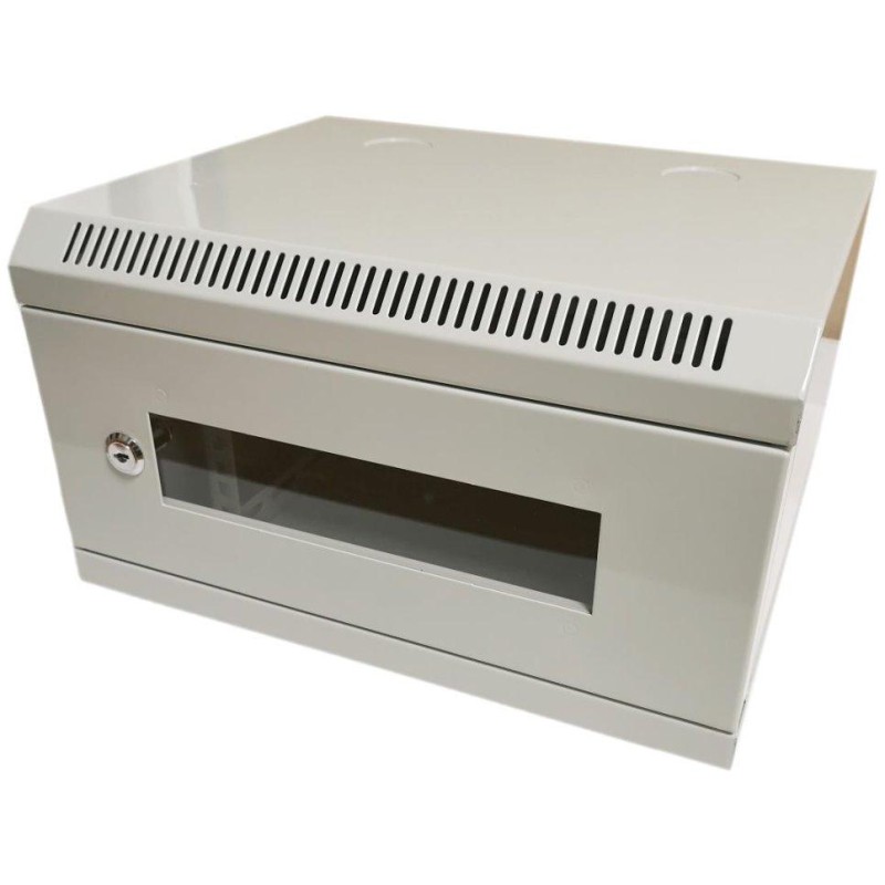 XtendLan Skříň 10", 4U, 280x350, šedý, prosklený