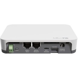MikroTik KNOT IoT Gateway  CAT-M/NB, Bluetooth, 2x LAN, 1x SIM, microUSB, 2.4 GHz b/g/n, L4