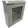 XtendLan Skříň 10", 9U, 140x350, šedý, prosklený
