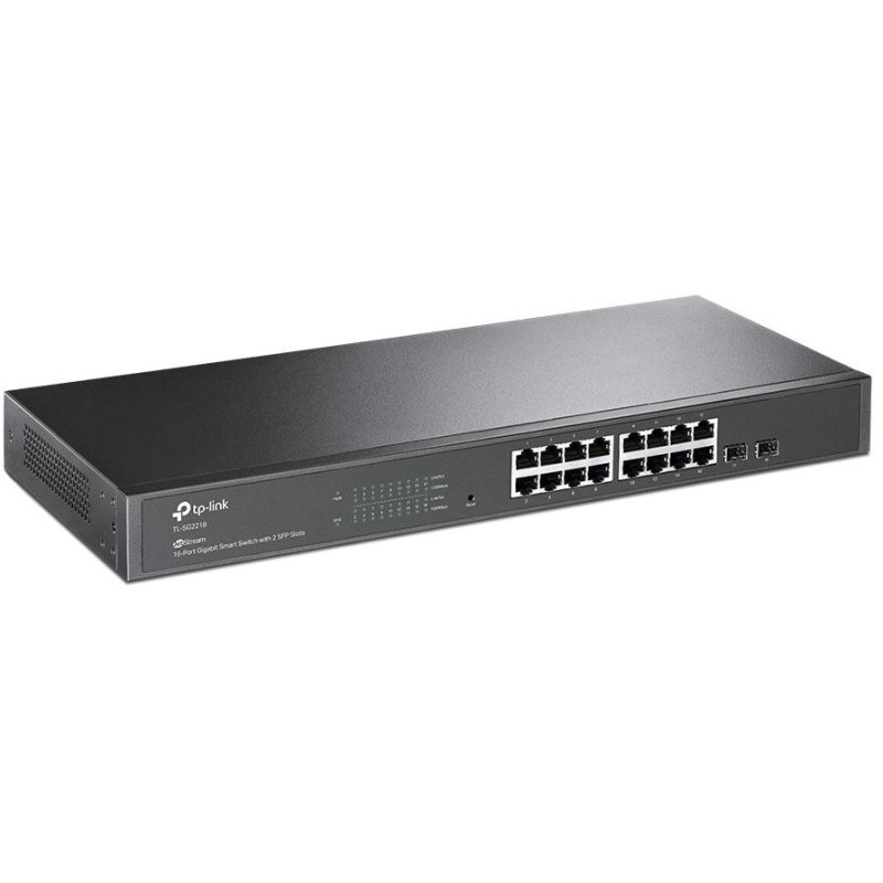 TP-Link TL-SG2218 - JetStream 16-Port Gigabit Smart Switch/ 2x Gigabit SFP Sloty