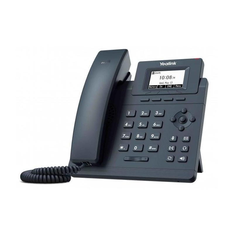 Yealink SIP-T30P IP telefon, 1x SIP, CZ/SK displej, 2x 100Mb/s port, PoE, Optima HD Voice