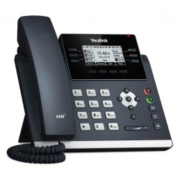Yealink SIP-T42U IP telefon, 6x SIP, CZ/SK displej, 2x GbE port, PoE, Opus HD kodek, 15 programovatelných tlačítek
