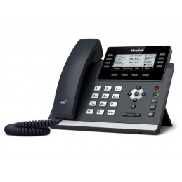 Yealink SIP-T43U IP telefon, 12x SIP, CZ/SK displej, 2x GbE port, PoE, Opus HD kodek, 21 programovatelných tlačítek