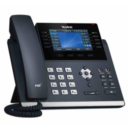 Yealink SIP-T46U IP telefon, CZ/SK displej, 2x GbE port, PoE, Opus HD kodek, 27 programovatelných tlačítek