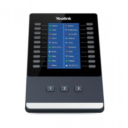 Yealink EXP43 modul, LCD displej, 20 program. tlačítek, kompatibilní s SIP-T43U/T46U/T48U