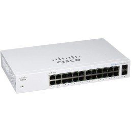 Cisco CBS110-24T-EU 24-port GE Unmanaged Switch, 2x 1G SFP Shared