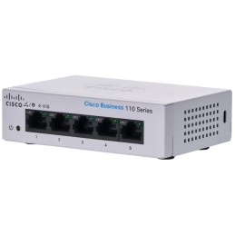 Cisco CBS110-5T-D-EU 5-port GE Unmanaged Switch, Desktop