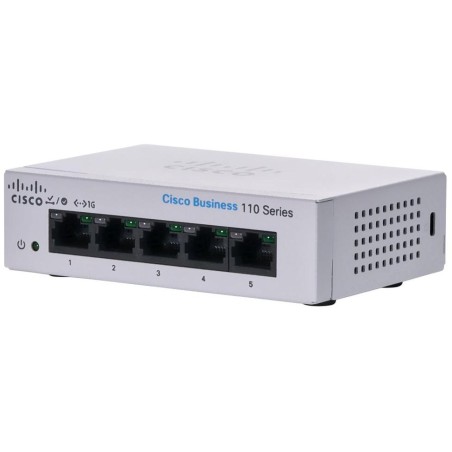 Cisco CBS110-5T-D-EU 5-port GE Unmanaged Switch, Desktop