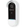 NEDIS Wi-Fi chytrý dveřní videotelefon/ 1920x1080/ 2Mpix/ IP54/ transformátor/ snímač pohybu/ noční vidění/ bílý