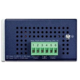 Planet IFGS-1022TF průmyslový switch, 8x100M + 2x1Gb/SFP, -40 až 75st.C, dual 9-48VDC, IP30, fanless