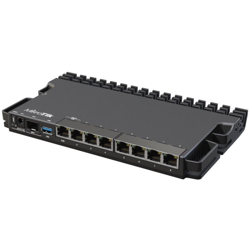 MikroTik RouterBOARD RB5009UG+S+IN, 4x 1,4 GHz, 7x GbE, 1x 2,5 GbE PoE+, USB 3.0, SFP+, L5
