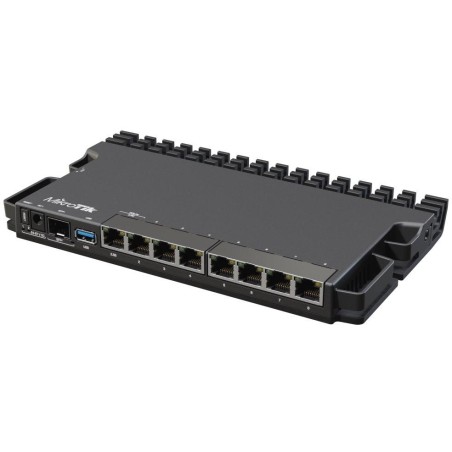 MikroTik RouterBOARD RB5009UG+S+IN, 4x 1,4 GHz, 7x GbE, 1x 2,5 GbE PoE+, USB 3.0, SFP+, L5