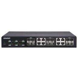QNAP QSW-1208-8C   10G switch, 12x 10G port SFP+ (4x SFP+ a 8x kombinované SFP+ / RJ-45)