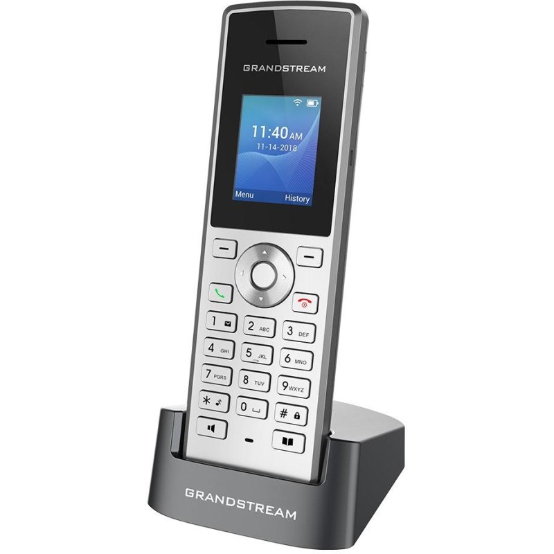 Grandstream WP810 telefon, barevný displej, 2x SIP, dual band WiFi, Micro USB, 3.5mm jack
