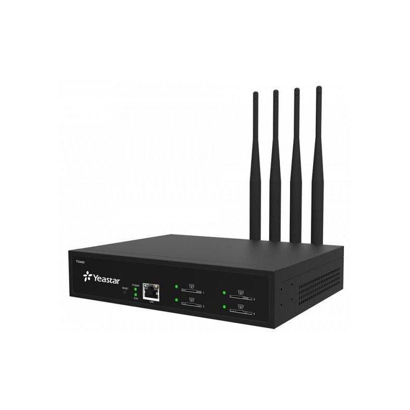 Yeastar NeoGate TG400, IP GSM Brána, 4x GSM port, 1x LAN
