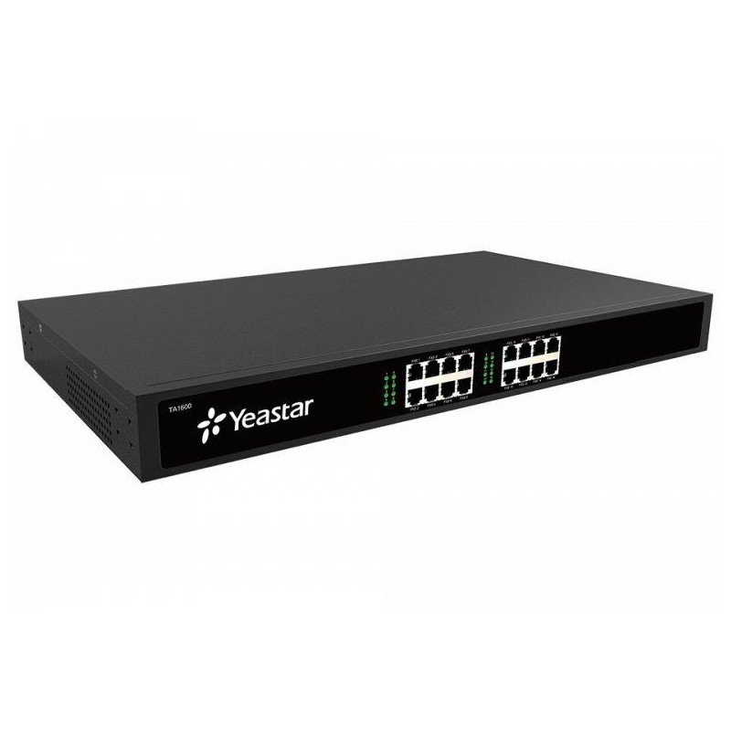 Yeastar NeoGate TA1600, 16 portová FXS brána, 1x RJ21, 1x LAN, rack provedení