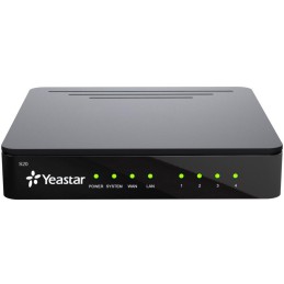 Yeastar S20, IP PBX, až 4 porty, 20 uživatelů, 10 hovorů