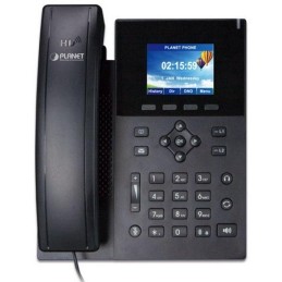 Planet VIP-1260PTVoIP telefon, HD audio G.722/Opus, barevný LCD, Auto Provision, Dual GbE LAN, PoE, CZ menu