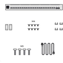 Ubiquiti UniFi Switch Enterprise XG 24 - 24x 10GbE, 2x 25G SFP28