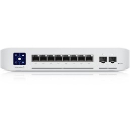 Ubiquiti UniFi Switch Enterprise 8 PoE - 8x 2.5GbE, 2x SFP+, 8x PoE+ (PoE budget 120W)