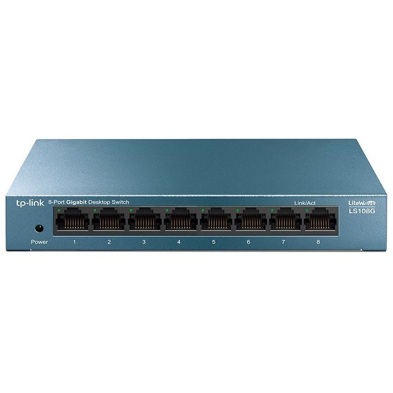 TP-Link LS108G LiteWave 8-Port Gigabit Desktop Switch