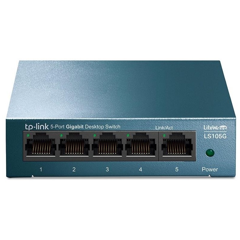 TP-Link LS105G LiteWave 5-Port Gigabit Desktop Switch