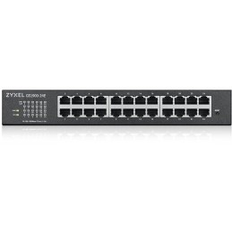 ZyXEL GS1900-24E v3, 24-port GbE L2 Smart Switch, rackmount, fanless