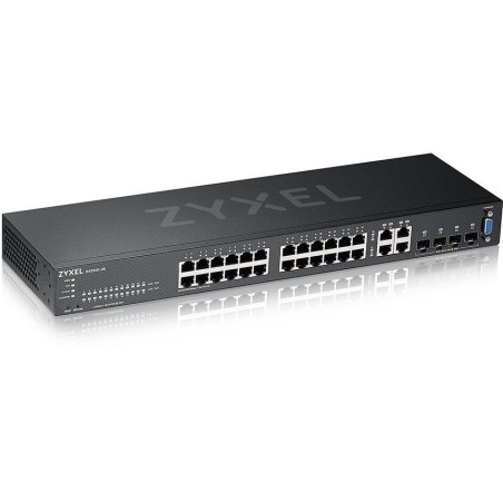 ZyXEL GS2220-28, EU region, 24-port GbE L2 Switch with GbE Uplink (1 year NCC Pro pack license bundled)