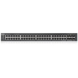 ZyXEL GS2220-50, EU region, 48-port GbE L2 Switch with GbE Uplink (1 year NCC Pro pack license bundled)