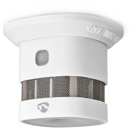 NEDIS chytrý detektor kouře/ Zigbee 3.0/ napájení z baterie/ životnost 10 let/ EN 14604/ Android & iOS/ 85 dB/ bílý